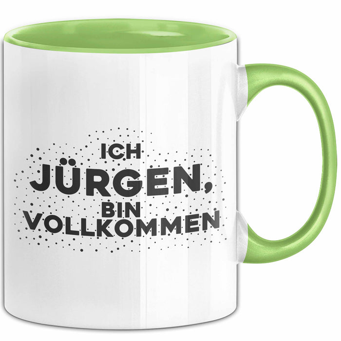 Juergen Tasse Ich Juergen, Bin Vollkommen Geschenk