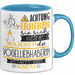 Vogelliebhaberin Tasse Geschenk Lustiger Spruch Bitte Erheben Sie Sich Seine Majestät Die Vogelliebhaberin Betritt Den Raum Blau Trendation