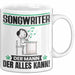 Songwriter Tasse Geschenk für Songwriter Der Mann Der Alles Kann Geschenkidee zum Geburtstag Weiß Trendation