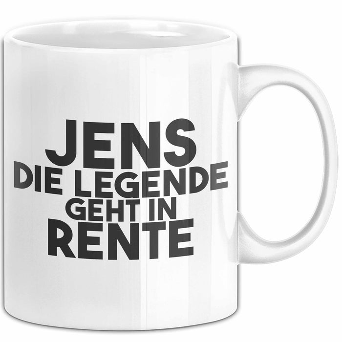Jens Tasse Jens – Die Legende Geht In Rente Geschenk