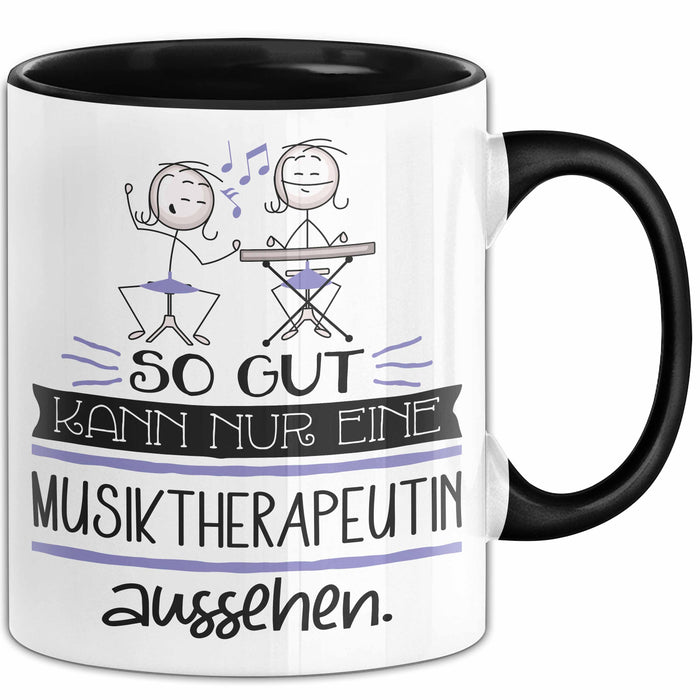 Musiktherapeutin Geschenk Tasse So Gut Kann Nur Eine Musiktherapeutin Aussehen Geschenkidee Geburtstag Weihnachten Lustig Trendation