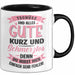 Büroarbeit Kollege Tasse Geschenk Lustige Geschenkidee Spruch Tschüss Und Alles Gute Kurz Und Schmerzlos Trendation