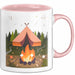 Camper Tasse Geschenk Lustige Geschenkidee Spruch Für Outdoor Abenteurer Rosa Trendation