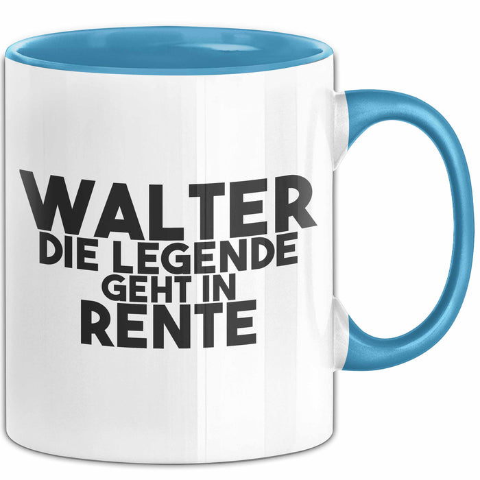 Walter Tasse Walter – Die Legende Geht In Rente Geschenk