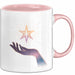 Manifestations Fan Tasse Geschenkidee für Traum Anzieher Rosa Trendation