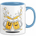 Bier Fan Tasse Geschenk Lustige Geschenkidee Spruch Für Bier Liebhaber Blau Trendation