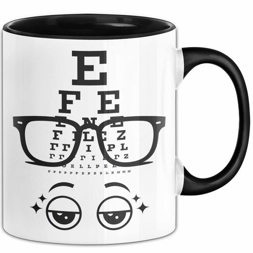 Optiker Tasse Geschenk Lustige Geschenkidee Spruch Für Seh Experten Trendation