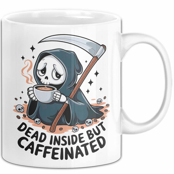 Dark Humor Fan Tasse Geschenk Lustige Geschenkidee Spruch Für Sarkasmus Liebhaber Weiß Trendation