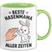 Kaninchen Hase Tierliebhaber Tasse Geschenk Lustige Geschenkidee Spruch Beste Hasenmama Aller Zeiten Grün Trendation