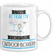 Outdoor-Bloggerin Tasse Geschenk Becher Stark Attraktiv Furchtlos Outdoor-Bloggerin Lustige Geschenkidee Weiß Trendation