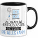 Aquarium-Enthusiastin Geschenk Tasse Becher Die Frau Die Allen Kann Geschenkidee für eine Aquarium-Enthusiastin Lustig Trendation