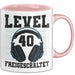 40. Geburtstag Geschenk Männer Gamer Tasse Geschenk 40Er Geburtstag Rosa Trendation