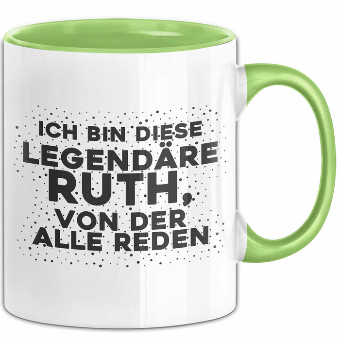 Ruth Tasse Ich Bin Diese Legendaere Ruth, Von Der Alle Reden Geschenk