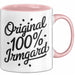 Irmgard Tasse Geschenk Original 100% Irmgard Geschenkidee Geburtstag Rosa Trendation