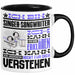 Singer-Songwriter Geschenk Tasse Geschenkidee für Singer-Songwriter Geburtstag Lustig Ich Bin Singer-Songwriter Ich Kann Es Dir Erklären Aber Nicht Für Dich Verstehen Schwarz Trendation