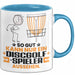 Discgolf-Spieler Geschenk Tasse So Gut Kann Nur Ein Discgolf-Spieler Aussehen Geschenkidee Kaffee-Becher Blau Trendation