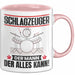Schlagzeuger Tasse Geschenk für Schlagzeuger Der Mann Der Alles Kann Geschenkidee zum Geburtstag Rosa Trendation