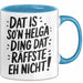 Helga Tasse Geschenk Dat Is So'n Helga Ding Dat Raffste Eh Nicht Geschenkidee Becher mit Name Blau Trendation