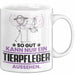 Tierpfleger Geschenk Tasse So Gut Kann Nur Ein Tierpfleger Aussehen Geschenkidee Kaffee-Becher Weiß Trendation