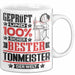 Tonmeister Geschenk Lustiger Spruch für Tonmeister Geschenkidee Bester Tonmeister Der Welt Weiß Trendation