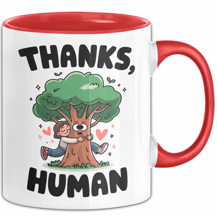 Umweltschützer Tasse Geschenk Lustige Geschenkidee Spruch Für Erd Beschützer Rot Trendation