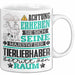 Tierliebhaber Geschenk Tasse Lustiger Spruch Erheben Sie Sich Der Tierliebhaber Betritt den Raum Weiß Trendation
