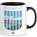 Schweden Skandinavien Schwedisch Tasse Geschenk Lustige Geschenkidee Spruch Schwarz Trendation