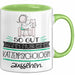 Katzenpsychologin Geschenk Tasse So Gut Kann Nur Eine Katzenpsychologin Aussehen Geschenkidee Geburtstag Weihnachten Lustig Grün Trendation