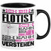 Flötist Geschenk Tasse Geschenkidee für Flötist Geburtstag Lustig Ich Bin Flötist Ich Kann Es Dir Erklären Aber Nicht Für Dich Verstehen Schwarz Trendation