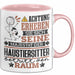 Haustiersitter Geschenk Tasse Lustiger Spruch Erheben Sie Sich Der Haustiersitter Betritt den Raum Rosa Trendation