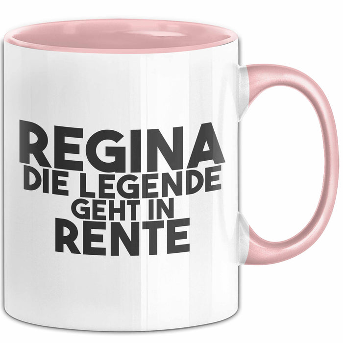 Regina Tasse Regina – Die Legende Geht In Rente Geschenk