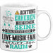 Live-Musik-Fan Geschenk Tasse Lustiger Spruch Erheben Sie Sich Der Live-Musik-Fan Betritt den Raum Weiß Trendation