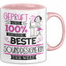 Sounddesignerin Geschenk Becher Tasse Gott Schuf Alle Menschen Gleich Nur Die Besten Durfeten Sounddesignerin Werden Geschenkidee Lustig Rosa Trendation