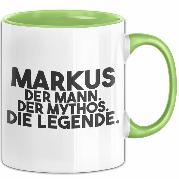 Markus Tasse Markus – Der Mann. Der Mythos. Die Legende. Geschenk