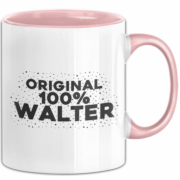 Walter Tasse Original 100% Walter Geschenk Rosa Trendation
