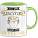 Rucksacktouristin Tasse Geschenk Ich Bin Rucksacktouristin Warum Weil Ich Es Kann Geschenkidee Geburtstag Grün Trendation