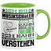 Musikschüler Geschenk Tasse Geschenkidee für Musikschüler Geburtstag Lustig Ich Bin Musikschüler Ich Kann Es Dir Erklären Aber Nicht Für Dich Verstehen Grün Trendation