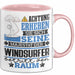 Windsurfer Geschenk Tasse Lustiger Spruch Erheben Sie Sich Der Windsurfer Betritt den Raum Rosa Trendation