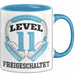 11. Geburtstag Gamer Tasse Geschenk Level 11 Freigeschaltet Blau Trendation