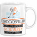Eishockeyspielerin Weil Es Keinen Schöneren Beruf Gibt Tasse Geschenk für Eine Eishockeyspielerin Lustig Weiß Trendation