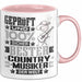 Country-Musiker Geschenk Lustiger Spruch für Country-Musiker Geschenkidee Bester Country-Musiker Der Welt Rosa Trendation