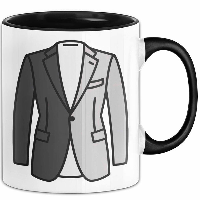 Minimalistischer Modefan Tasse Geschenkidee Trendation