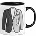 Minimalistischer Modefan Tasse Geschenkidee Trendation