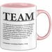 Büroarbeit Kollege Wertschätzung Tasse Geschenk Lustige Geschenkidee Spruch Team Rosa Trendation