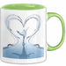 Eiskunstläufer Tasse Geschenk Lustige Geschenkidee Spruch Für Eis Künstler Grün Trendation