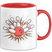 Bowling Fan Tasse Geschenkidee für Kegelzerstörer Rot Trendation