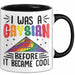 Asiate Schwul Tasse Geschenk I Was Gaysian Before It Became Cool Geschenkidee Lgbtq Gay Lesbian Becher Trendation
