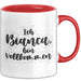 Bianca Tasse Ich Bianca, Bin Vollkommen Geschenk Rot Trendation