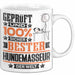 Hundemasseur Geschenk Lustiger Spruch für Hundemasseur Geschenkidee Bester Hundemasseur Der Welt Weiß Trendation