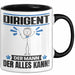 Dirigent Tasse Geschenk für Dirigent Der Mann Der Alles Kann Geschenkidee zum Geburtstag Schwarz Trendation
